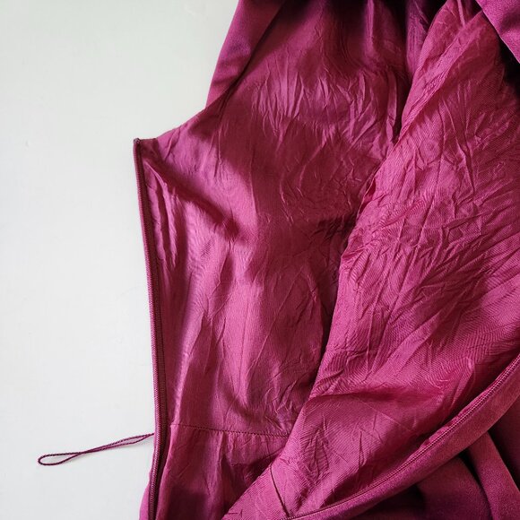 HUGO BOSS | One Shoulder Drape Dress - Picture 5 of 11